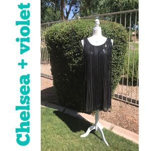 Chelsea & Violet Fringe Sequin Dress 👗